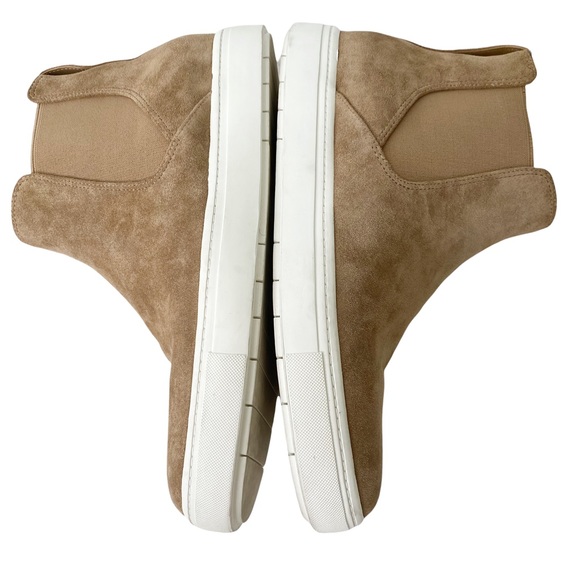 Vince Newlyn Suede Slip On Chelsea Boots Booties Leather Water Resistant Size 8 - Picture 12 of 16